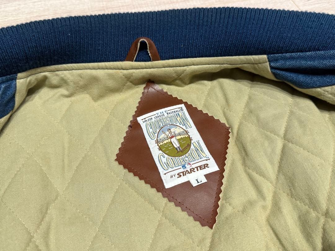 球団設立50周年記念　ニューヨークヤンキース　デニム　スタジャン　STARTER