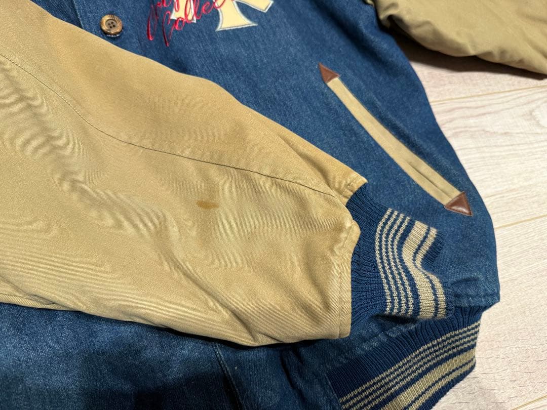 球団設立50周年記念　ニューヨークヤンキース　デニム　スタジャン　STARTER