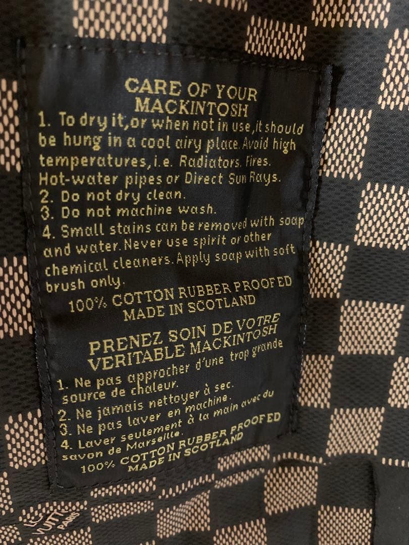 LOUIS VUITTON チェスターコート 34 バーガンディ。訳あり激安。