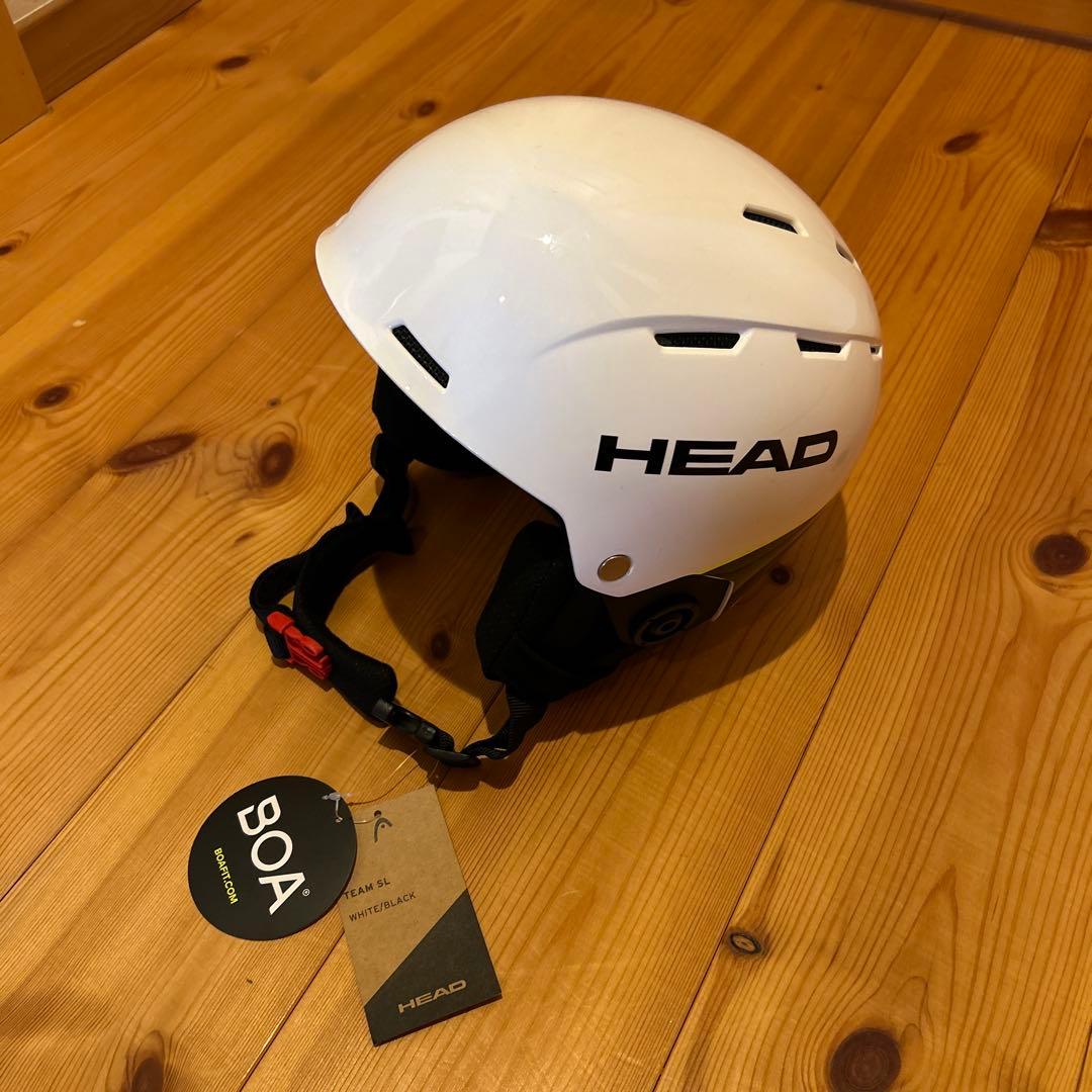 HEAD TEAMSL ヘルメット、ホワイト/ブラックXS-S 52-55 cm