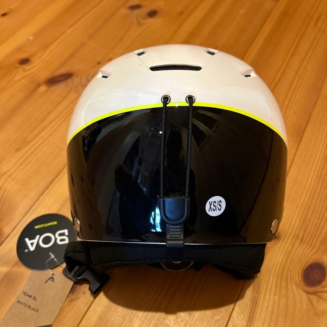 HEAD TEAMSL ヘルメット、ホワイト/ブラックXS-S 52-55 cm