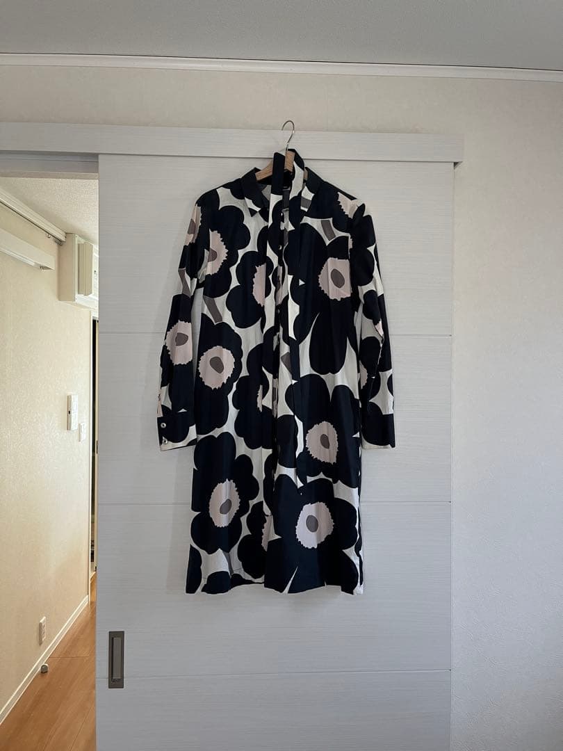 マリメッコ ウニッコ柄シャツワンピース
