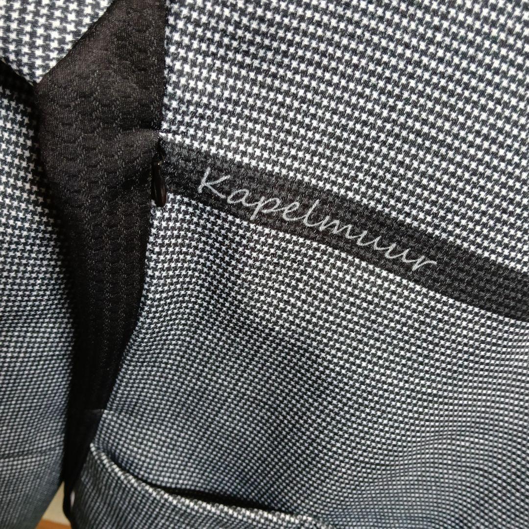 カペルミュール 千鳥柄 裏起毛 プレミアムジャケット 長袖ジャージ／M