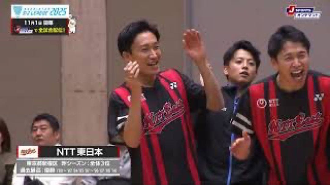 希少　NTT東日本バドミントンチームTシャツ