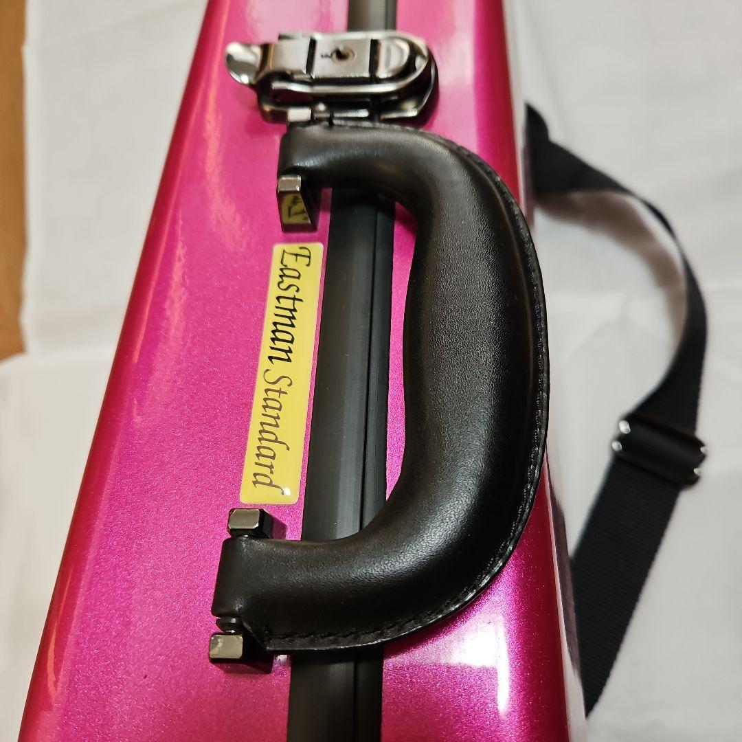 Eastman バイオリンケース メタリックピンク