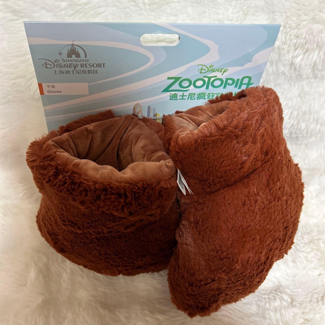 上海ディズニー　ニックの手　手袋　ミトン　新品　Dハロ　仮装　なりきり　コスプレ