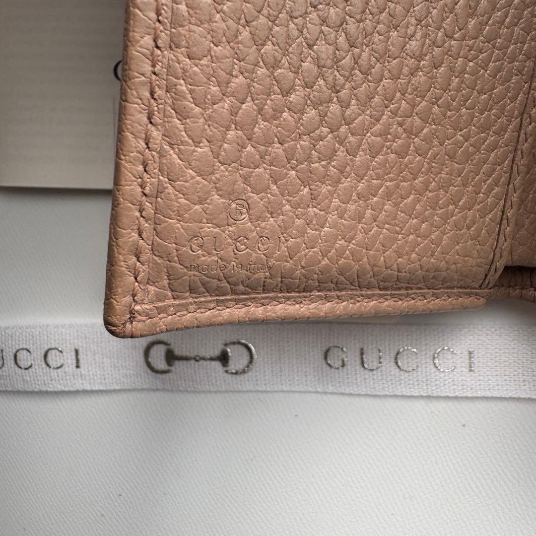 【美品】 153 GUCCI グッチ 3つ折り 財布