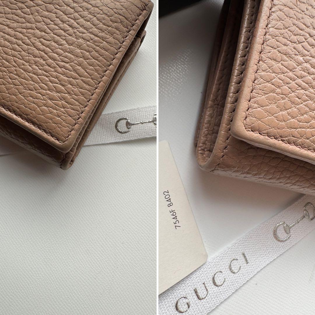 【美品】 153 GUCCI グッチ 3つ折り 財布