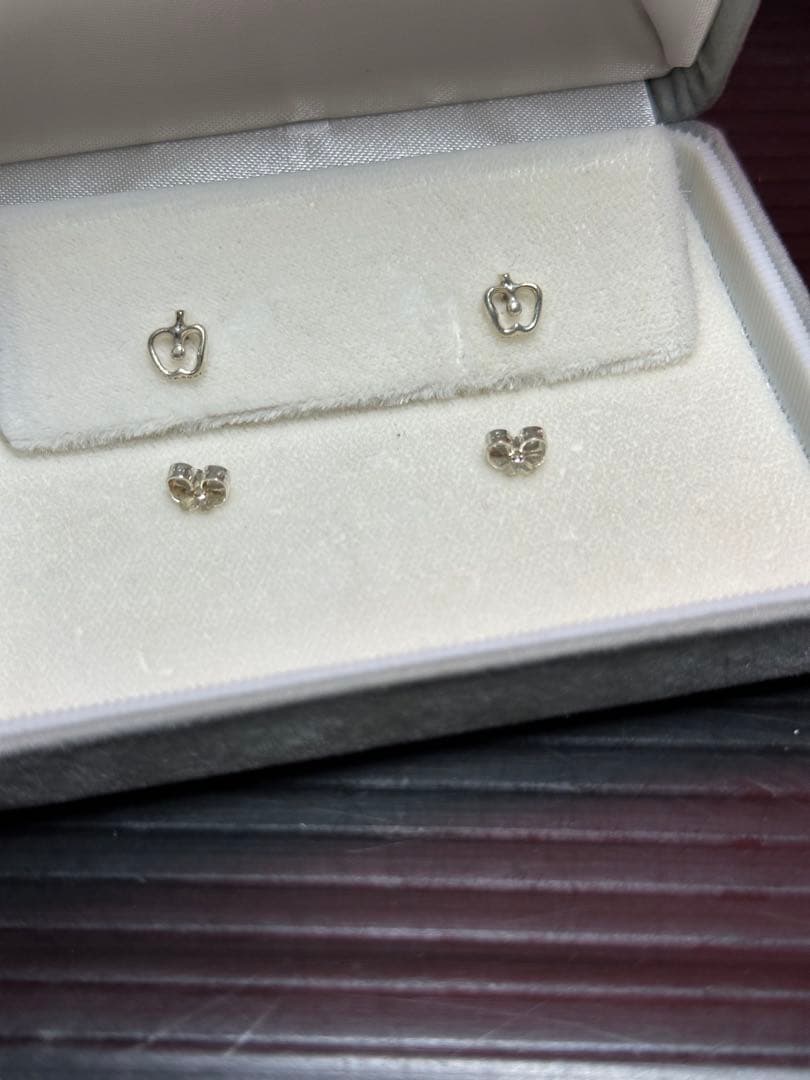 ティファニー　アップルモチーフピアス　セット　シルバー925 林檎