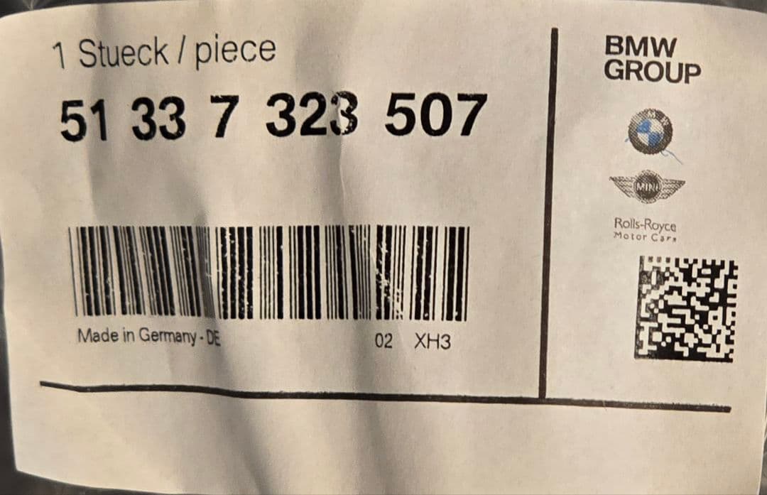  F30 F31 3シリーズ 用 ツイーターウィンドウフレームカバー　左右