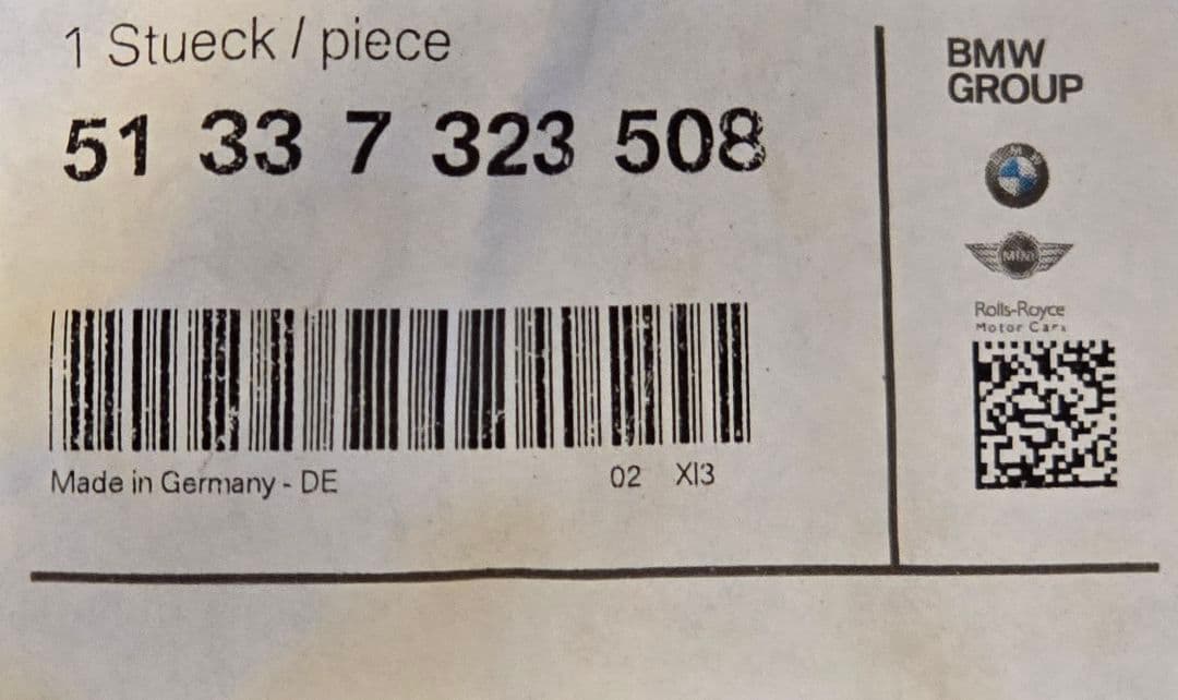  F30 F31 3シリーズ 用 ツイーターウィンドウフレームカバー　左右