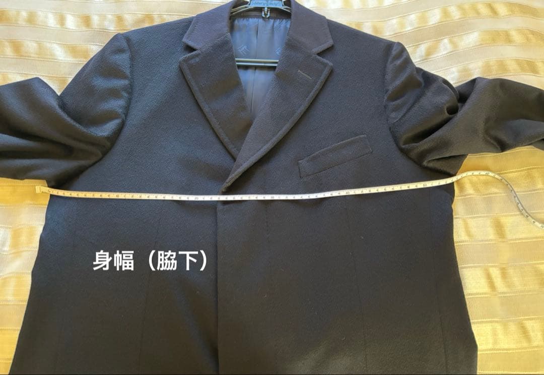 ￼にーるDunhill ダンヒル チェスターコート　カシミヤ100%