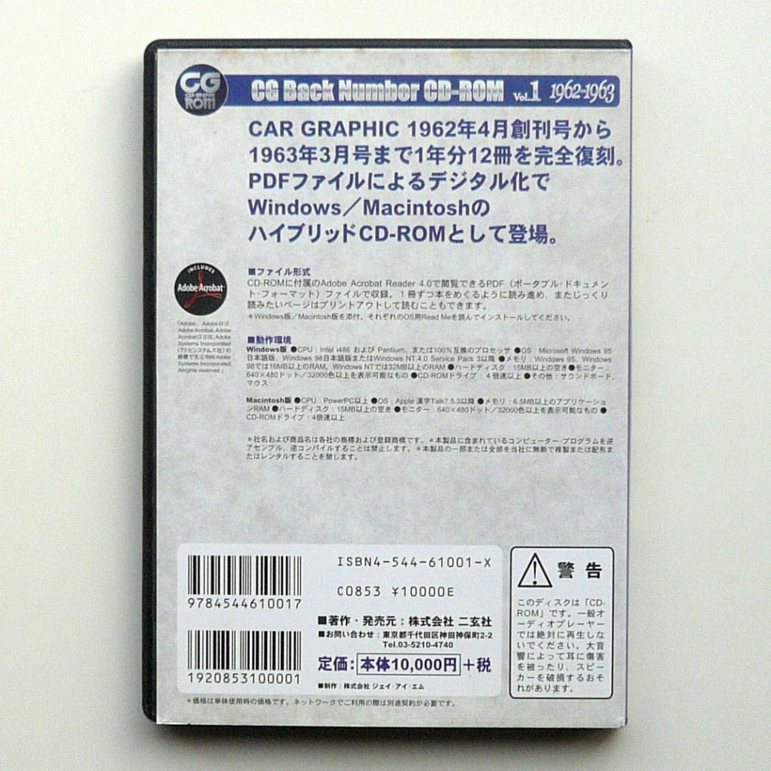 CG Back Number CD-ROM 6巻セット