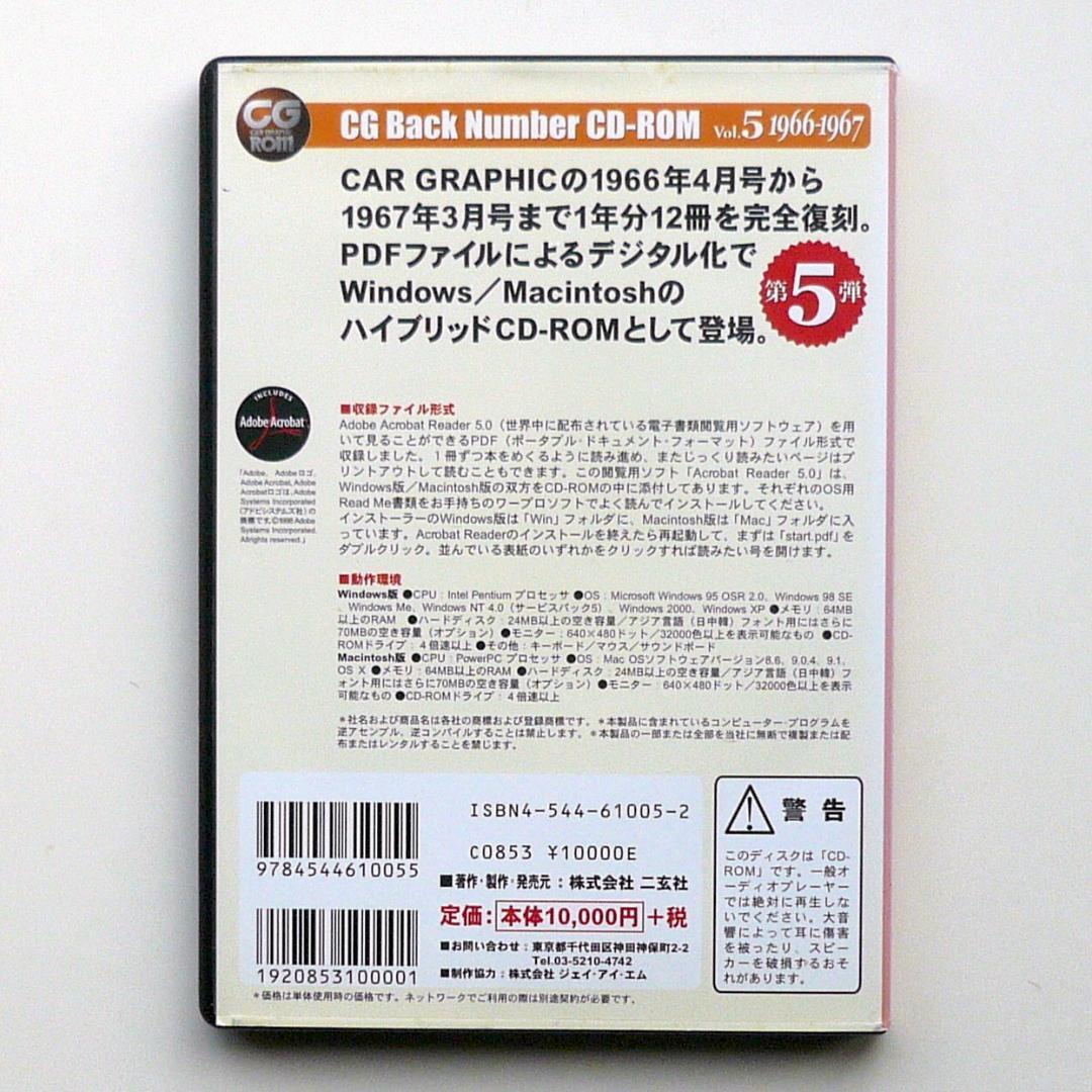 CG Back Number CD-ROM 6巻セット