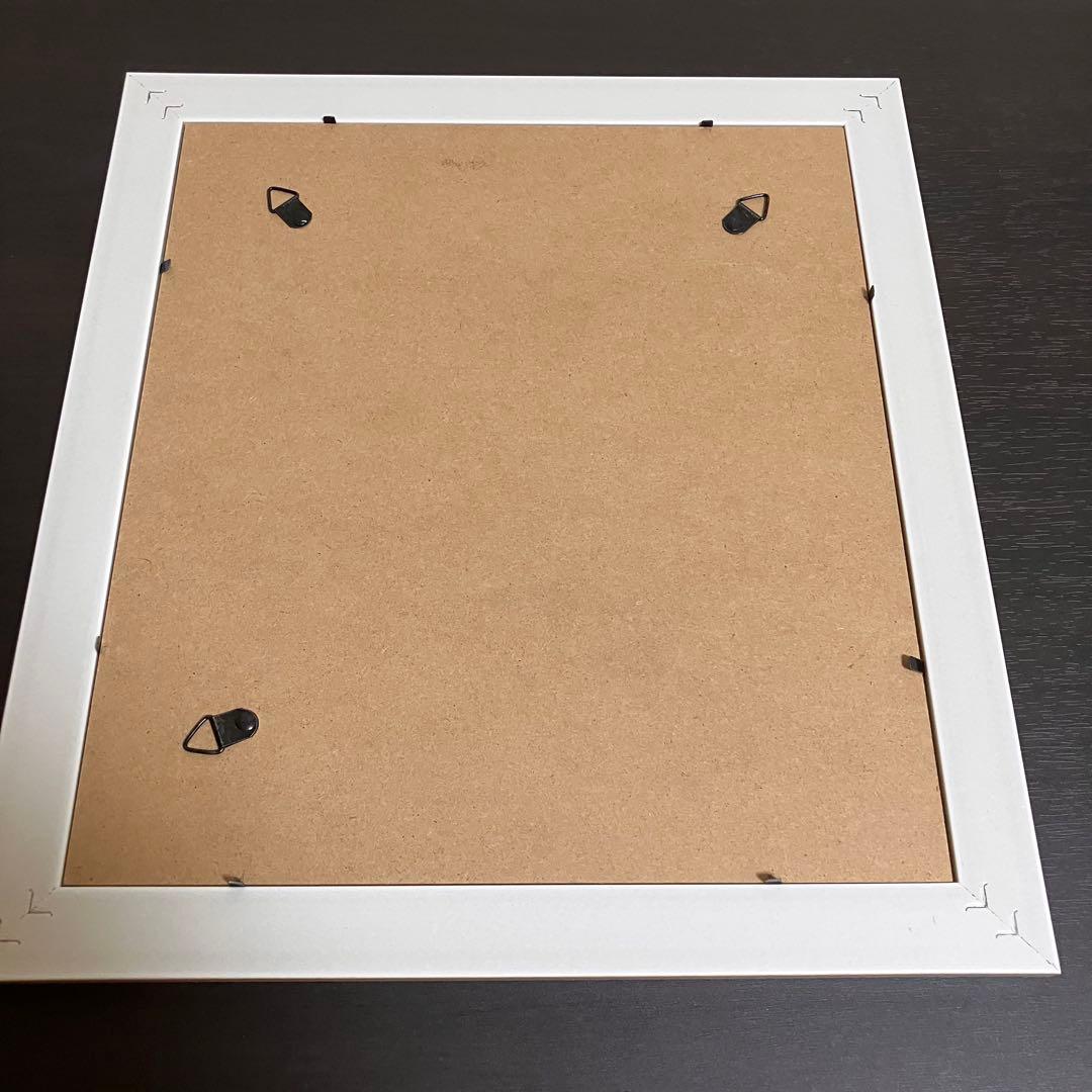 資生堂　マジョリカマジョルカ　額装品　額縁寸法32cm×29cm×1.5㎝色鉛筆