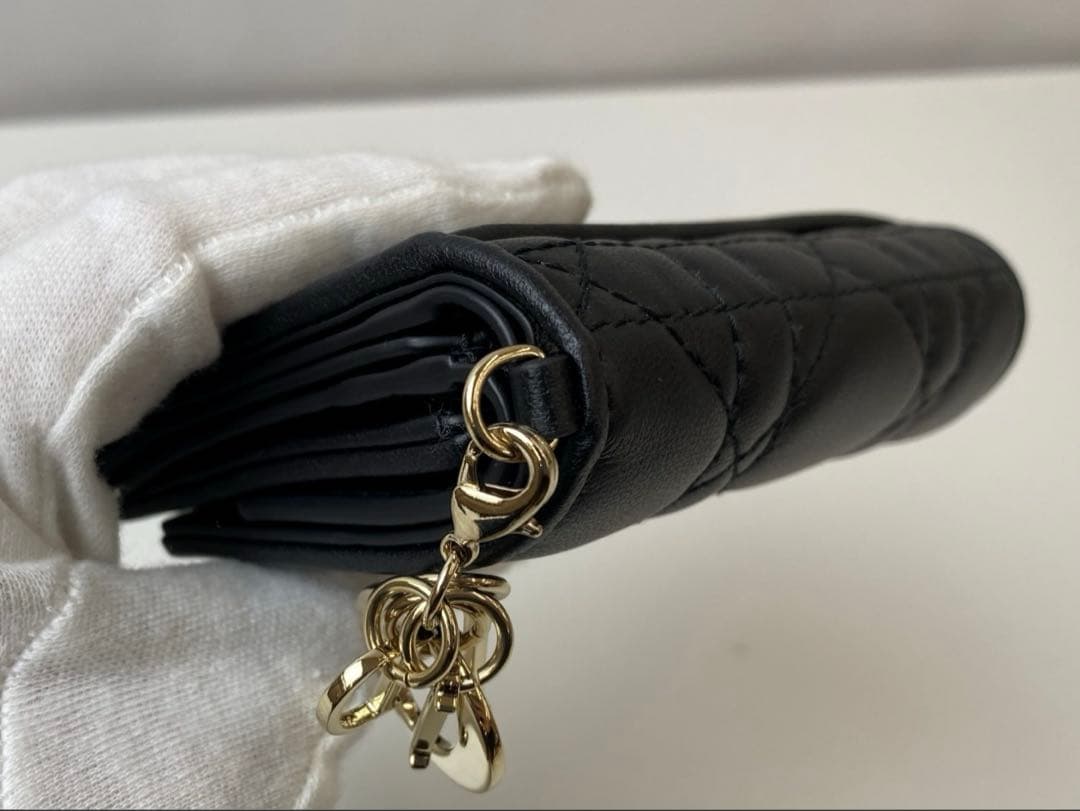 【新品】Dior レディディオール ロータスウォレット 財布