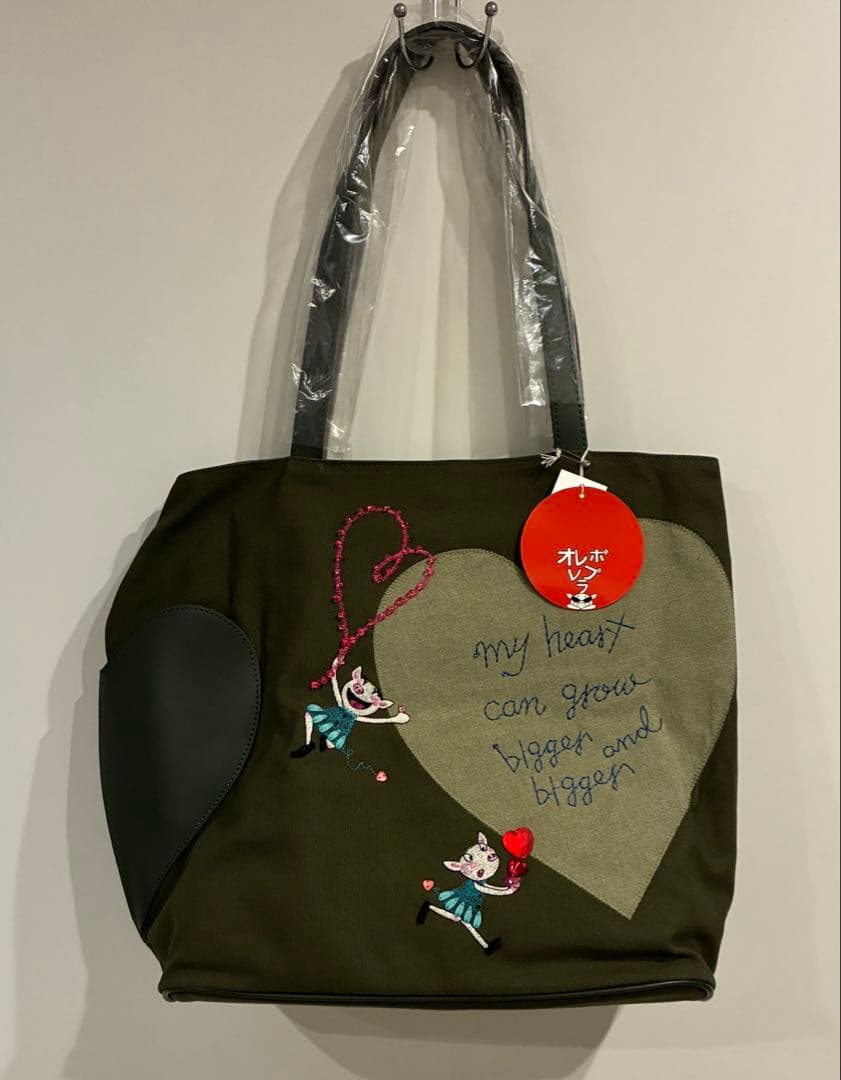 た*ん様 アルベロ　トートバッグ　ブタさん刺繍