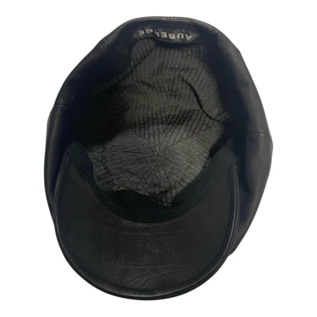 AUBERGE × ARCH 24AW GASTON カーフレザー　キャスケット