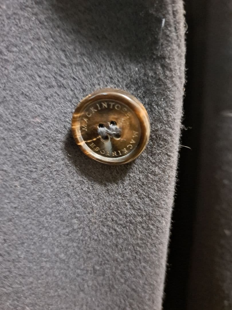 【美品】MACKINTOSH ダークネイビー チェスターコート