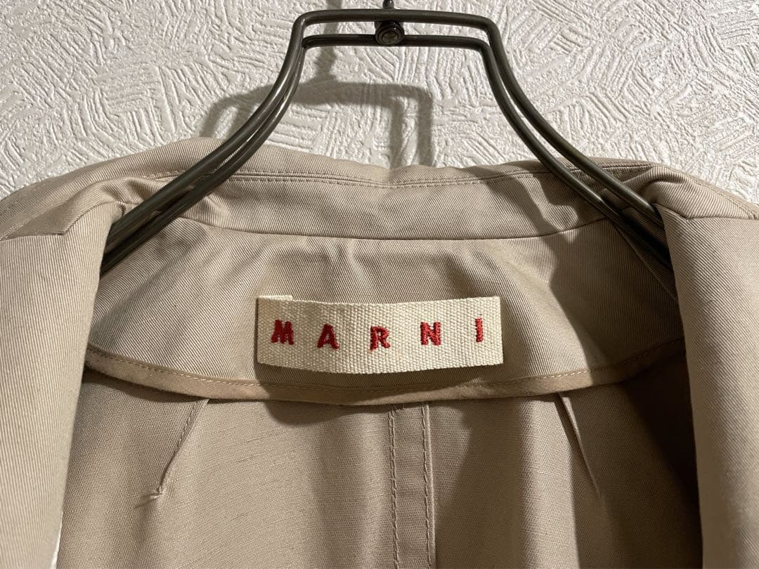 イタリア製 MARNI 3B ビッグ ポケット テーラード ジャケット