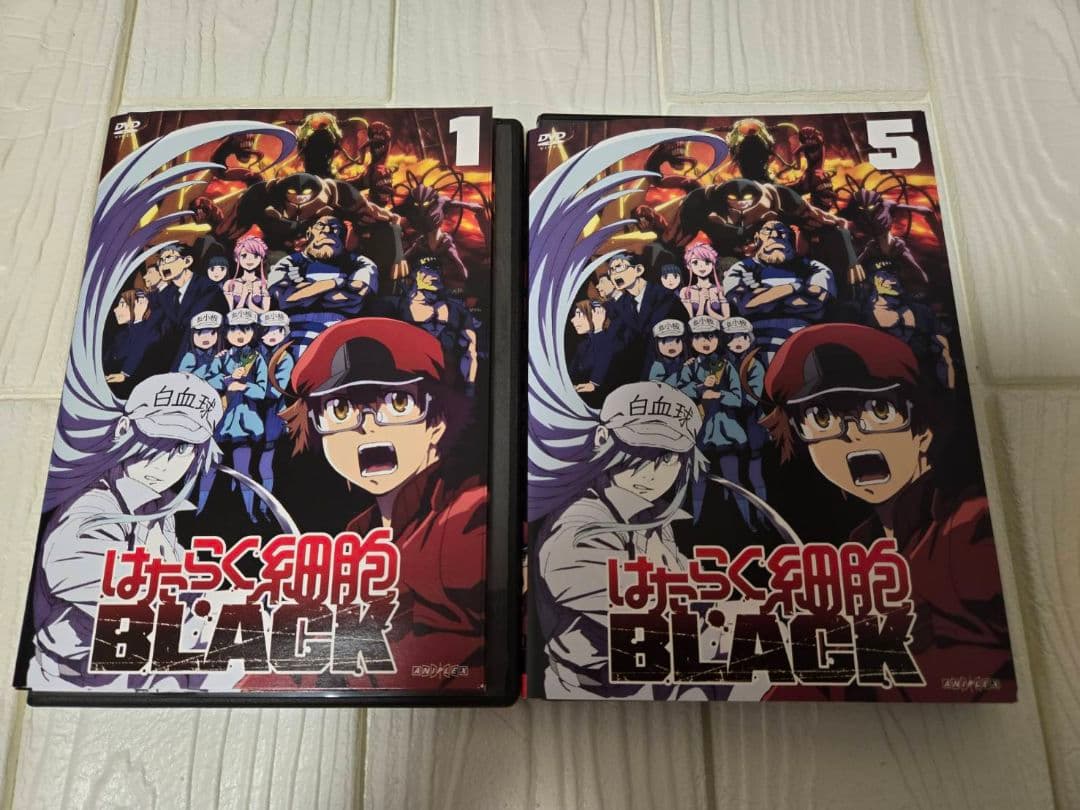 はたらく細胞　BLACK DVD 全巻セット　レンタル