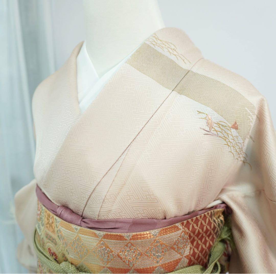 訪問着 単品a319B 七五三　入学式　お宮参り　結婚式　一つ紋