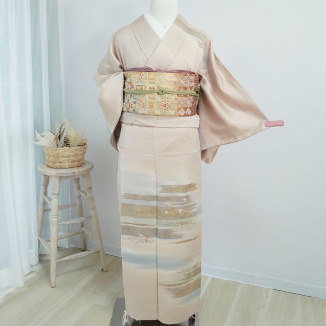 訪問着 単品a319B 七五三　入学式　お宮参り　結婚式　一つ紋
