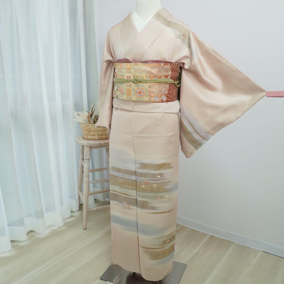 訪問着 単品a319B 七五三　入学式　お宮参り　結婚式　一つ紋