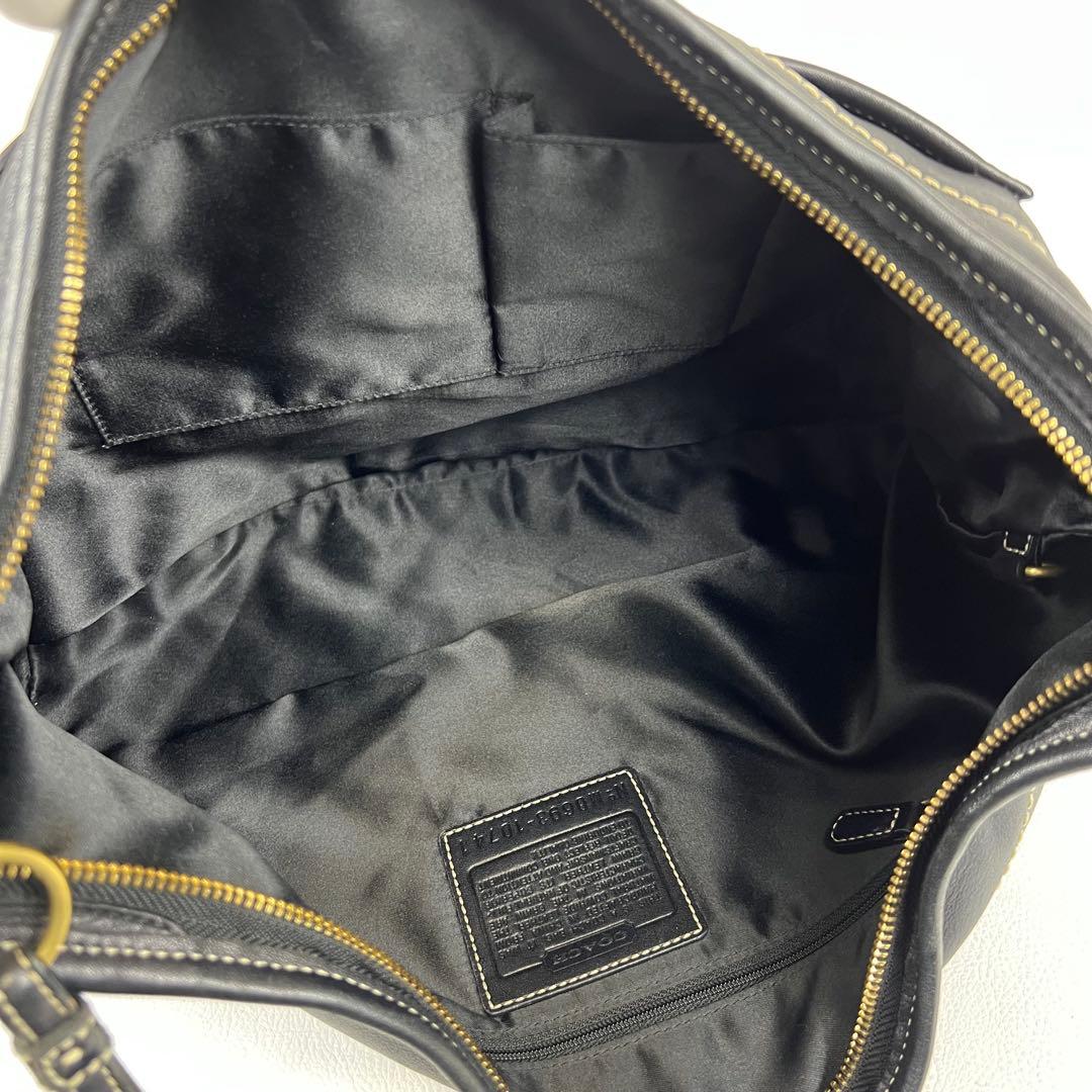 バッグ COACH leather turn lock Shoulder Bag y2k