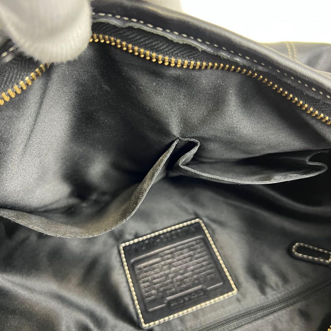 バッグ COACH leather turn lock Shoulder Bag y2k