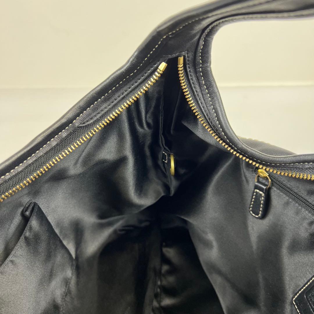 バッグ COACH leather turn lock Shoulder Bag y2k