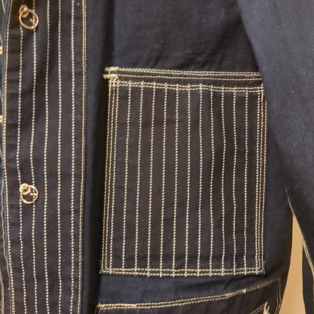 ジェラード PIRATE of BLUE DYE ウォバッシュ カバーオール