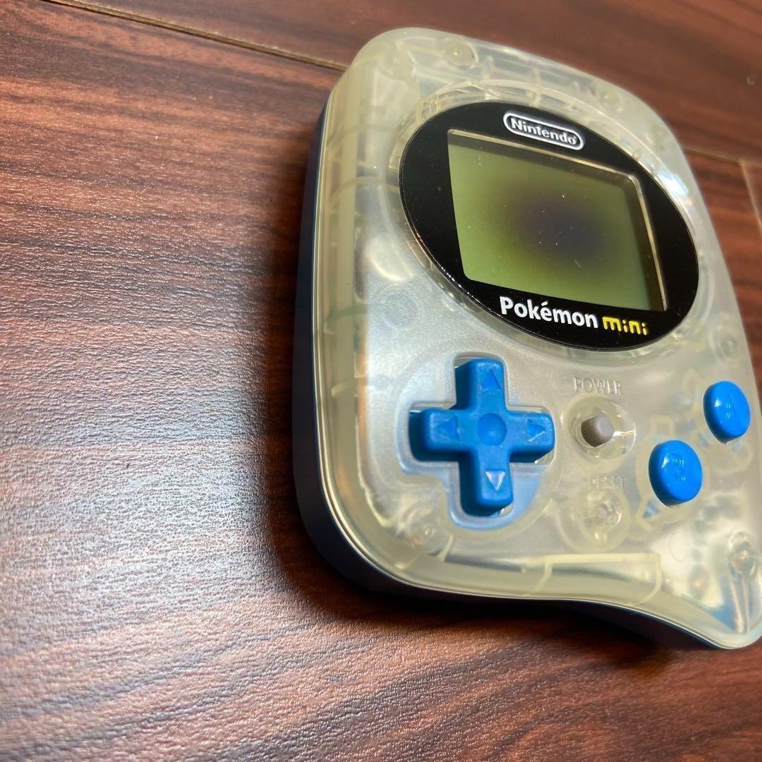 ポケモンミニ 本体 ウパーブルー ほぼ新品 3958