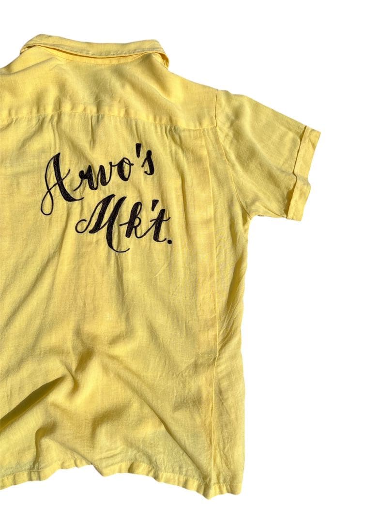 60's ボーリングシャツ　ANGELTOWN ボウリングシャツ