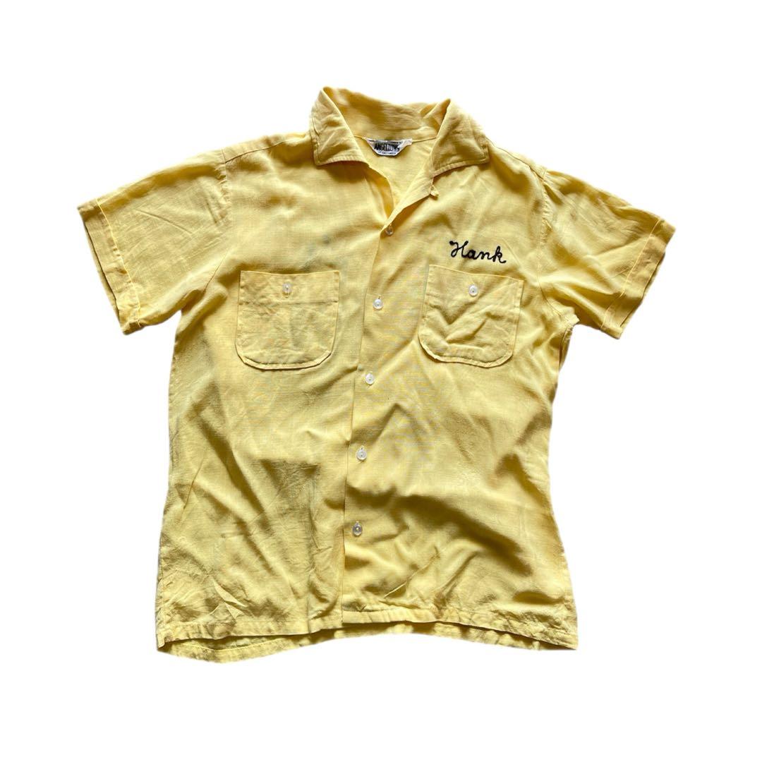 60's ボーリングシャツ　ANGELTOWN ボウリングシャツ