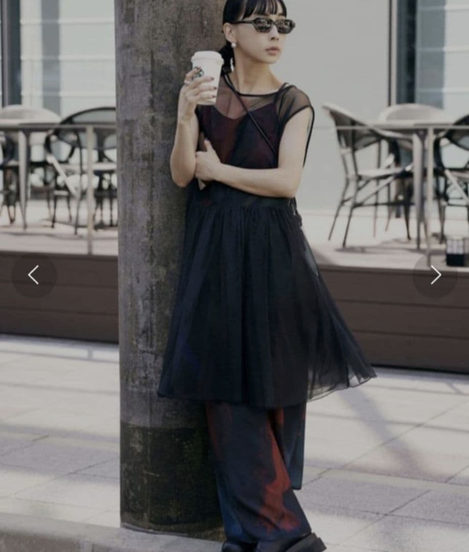 【正規品】Ameri　3WAY MARGOT GEL ART DRESS