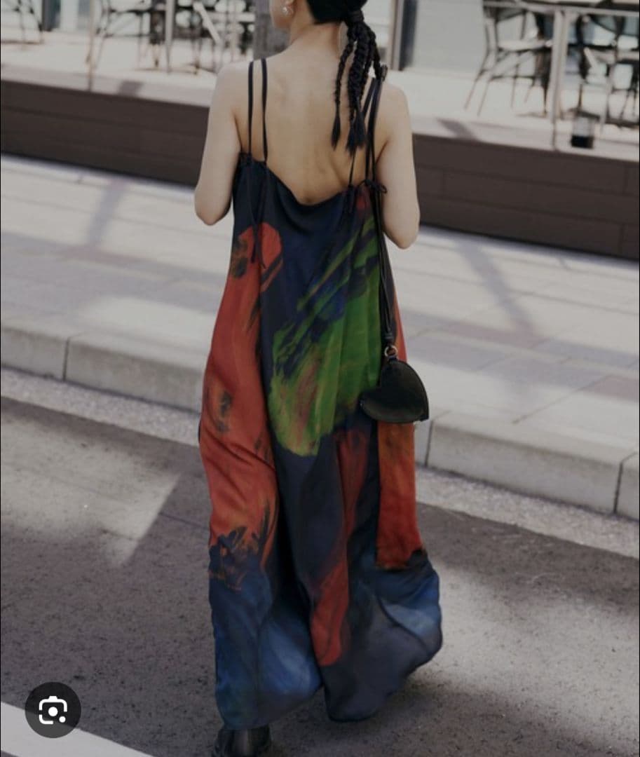 【正規品】Ameri　3WAY MARGOT GEL ART DRESS