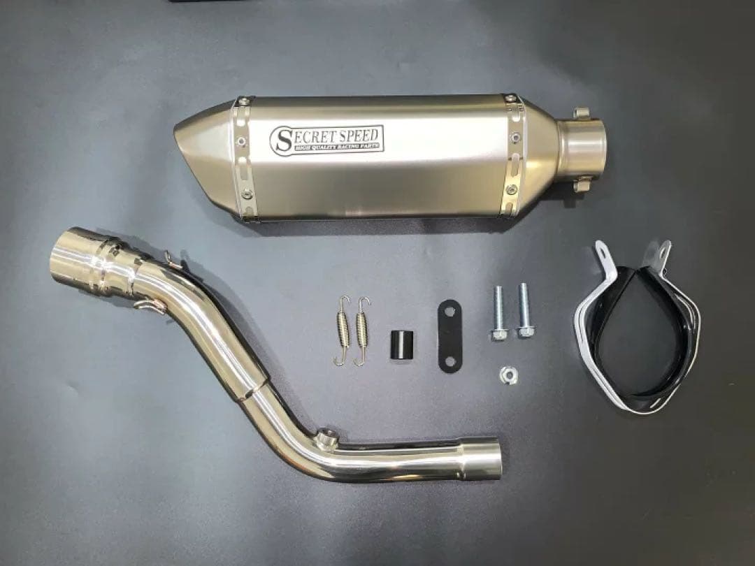 Dトラッカー250 (KLX250) ソリッドO2センサー対応　マフラー