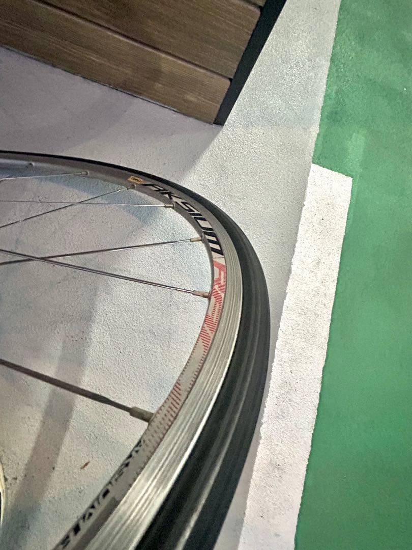 【Mavicマビック】AKSIUM RACE前輪＋日本製タイヤ重量1.14kg