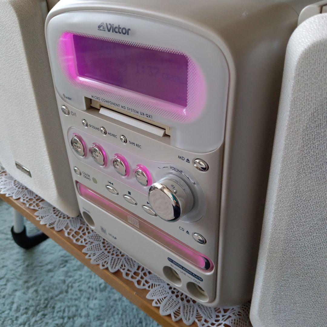 CD/MDコンポ(Victor)✴美品✴