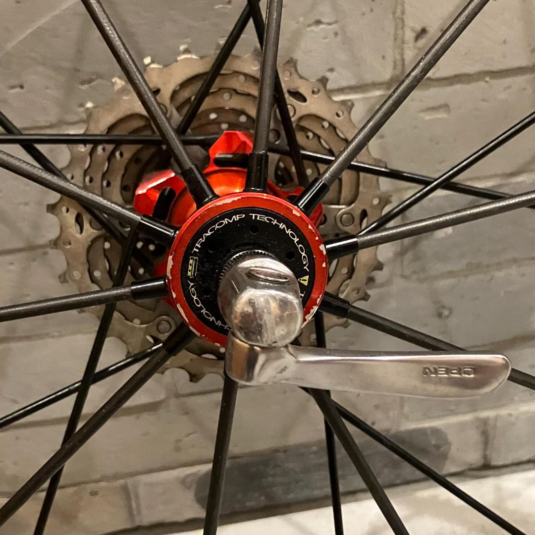 完組ホイール マビック スプロケット、タイヤ付き