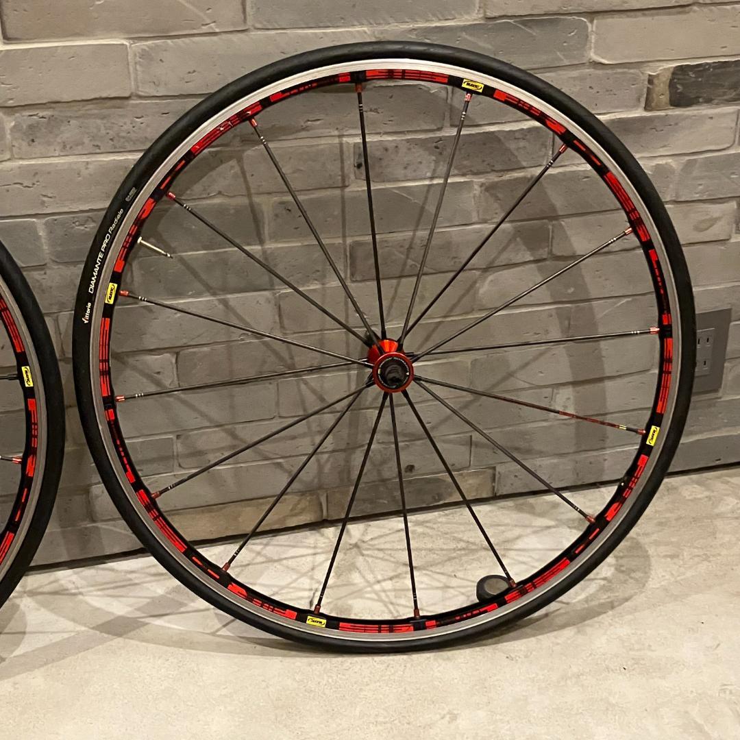 完組ホイール マビック スプロケット、タイヤ付き