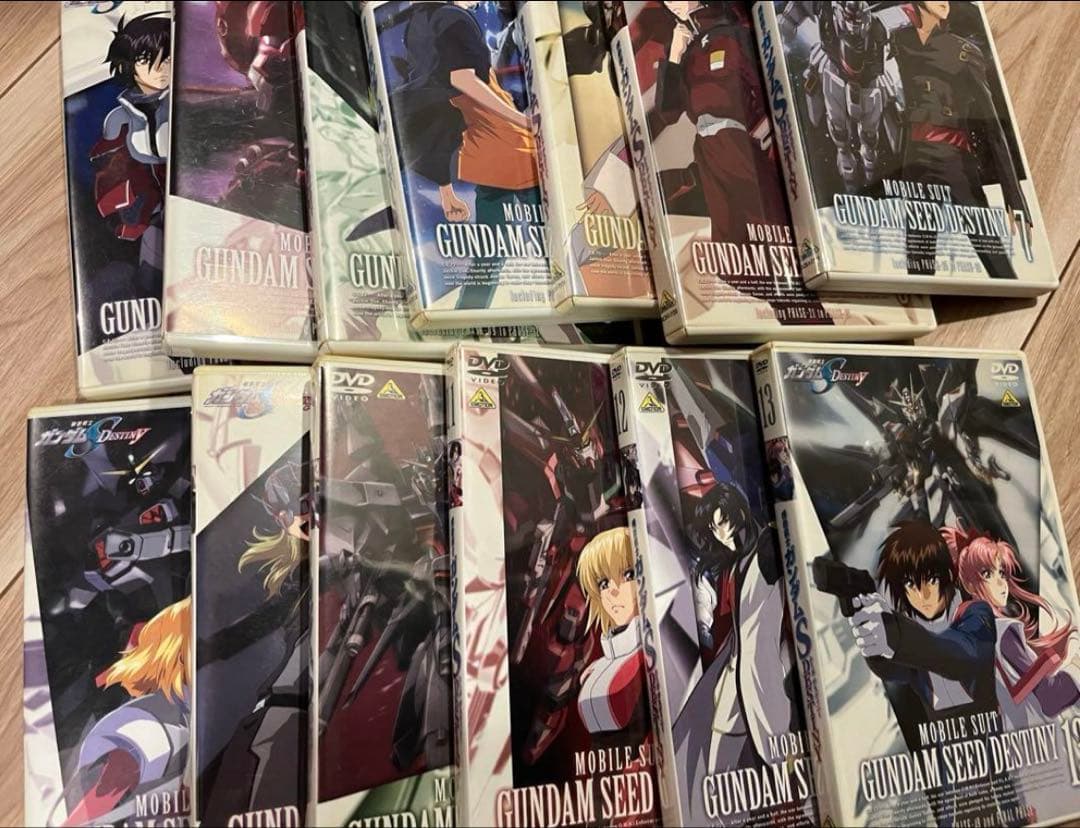 写真1.2 ガンダムseed + destiny 各全巻セット　dvd