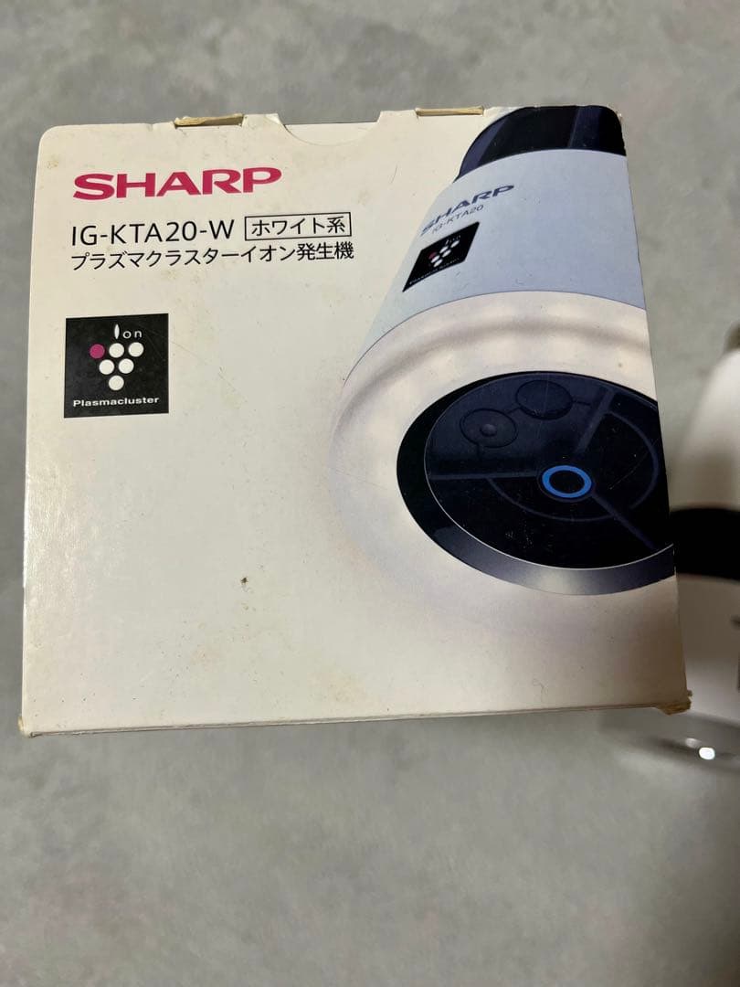 【未使用品】SHARP IG-KTA20-W イオン発生器