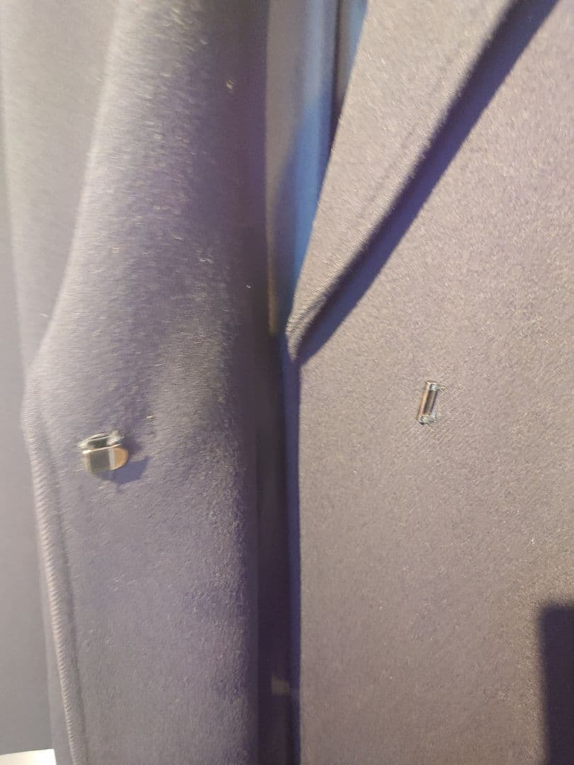 ジャーナルスタンダード レリューム チェスターコート　ネイビー　36