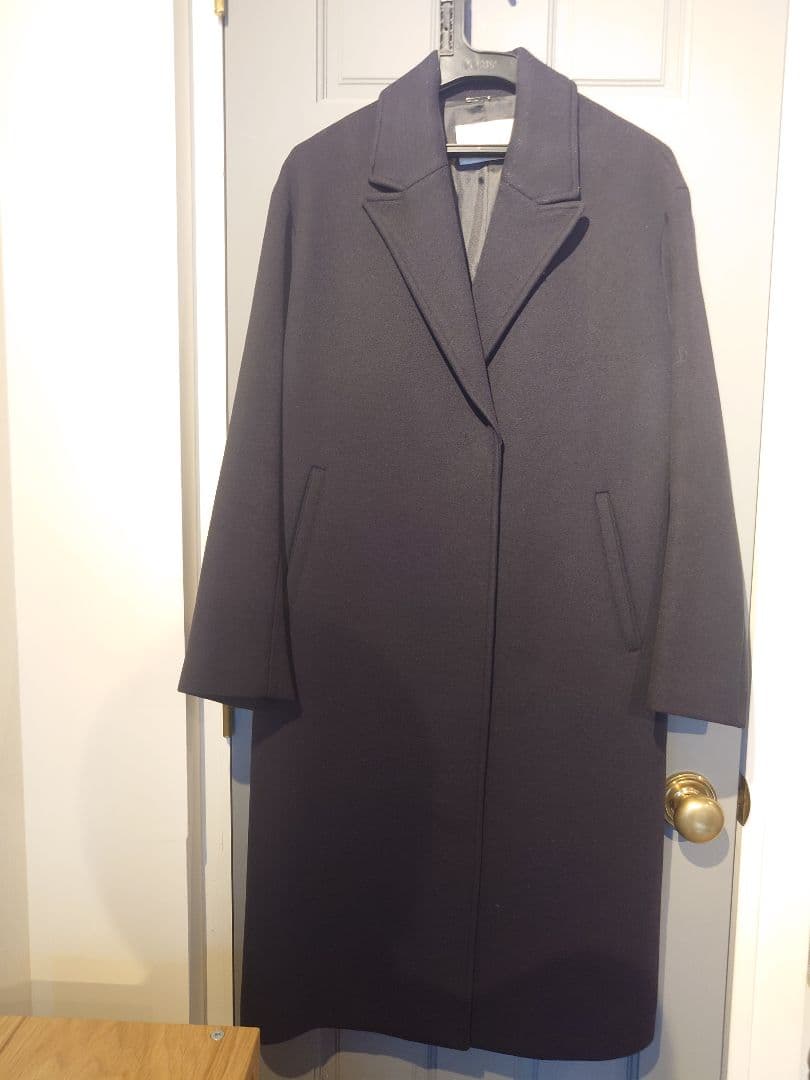 ジャーナルスタンダード レリューム チェスターコート　ネイビー　36