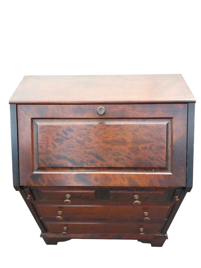 ☆北海道民芸家具☆アンティークライティングビューロー