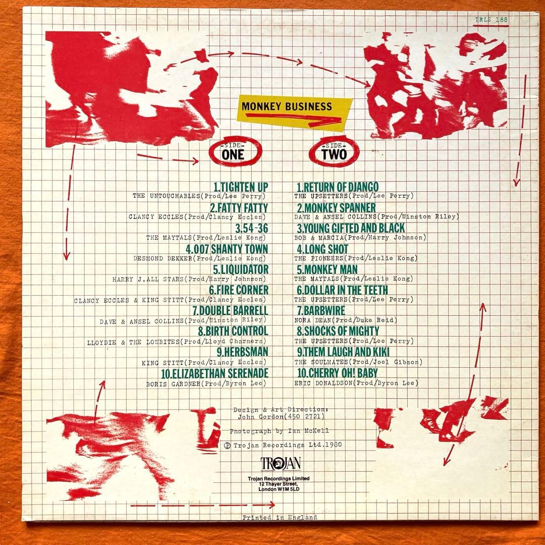 レゲエ LP盤4枚　コンピレーション