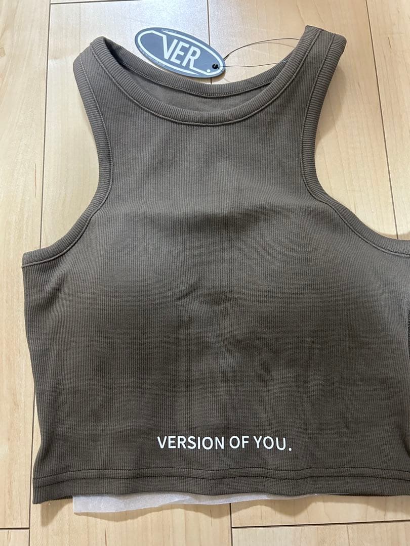 VER ちゃぴさん　version of you ブラタンクトップ