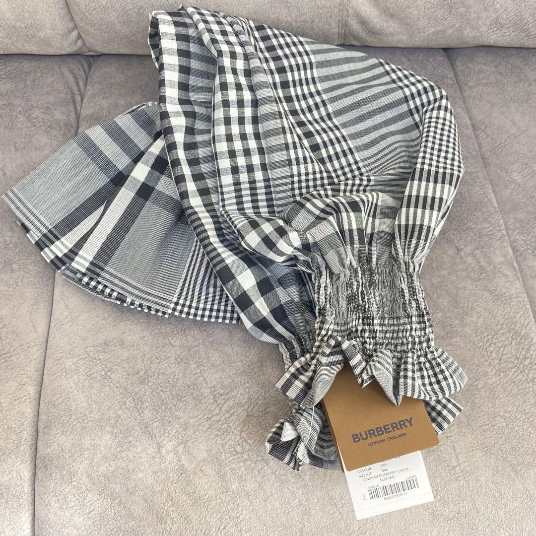 ラスト１【新品】Burberry バーバリー チェック アームカバー スリーブ